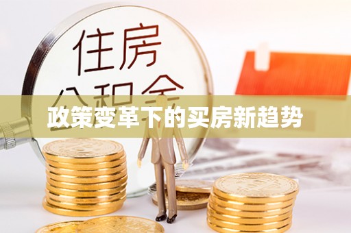 汐止政策变革下的买房新趋势