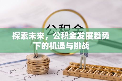 汐止探索未来，公积金发展趋势下的机遇与挑战